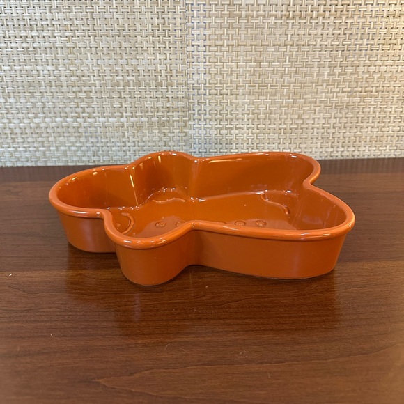 🎄🌟HP🌟Chantal Holiday Gingerbread Man Stoneware Baking Dish Christmas Casserole - Picture 4 of 8